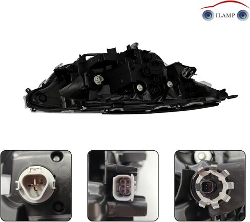 المصباح الأمامي مع ضوء إشارة الانعطاف الهالوجين مناسب لـ 2022-25 Toyota RAV4 Adventure/Trail/TRD للطرق الوعرة/XLE/XLE Premium 2023-2024 RAV4 LE USA مصباح أمامي مدمج (الراكب الأيمن) RH 81110-0R350 RV22A01-1R in Kuwait