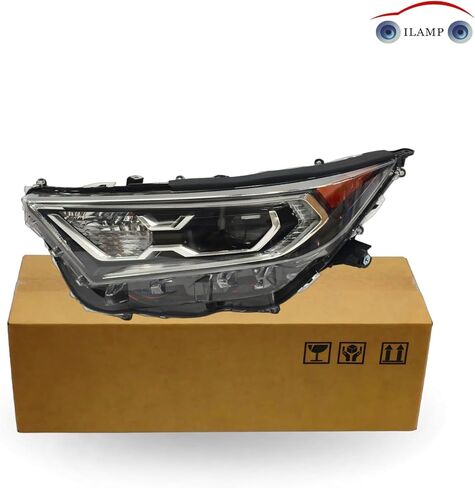 Headlight W/Halogen Turn Signal Light Fit For 2022-25 Toyota RAV4 Adventure/Trail/TRD Off-Road/XLE/XLE Premium 2023-2024 RAV4 LE USA Built HeadLamp (Right Passenger) RH 81110-0R350 RV22A01-1R in Saudi Arabia
