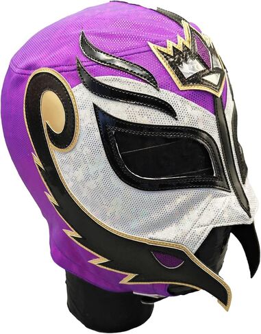 Wrestling MASK Rey Mysterio 619 Luchador Wrestler MASK Lucha Libre Mexicana MASK Violet Color in Saudi Arabia