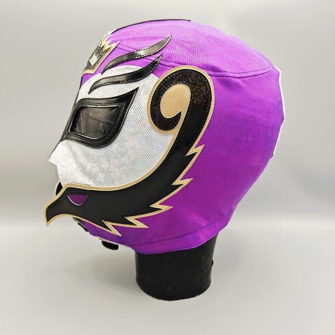 Wrestling MASK Rey Mysterio 619 Luchador Wrestler MASK Lucha Libre Mexicana MASK Violet Color in Saudi Arabia