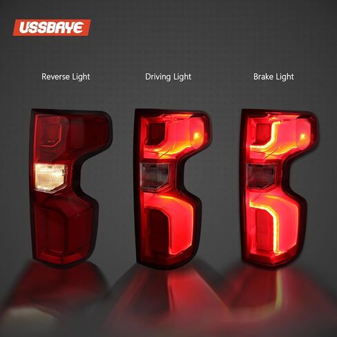 LED Tail Light Compatible with 2019-2025 Chevy Silverado 1500/2500HD/3500HD RST/LT Trailboss/LTZ/High Country /ZR2 Taillights Assembly Replace# GM2801311 84678150 （Right Passenger Side ） in Saudi Arabia