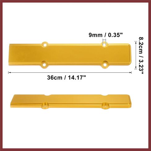 Gold Tone Engine Valve Spark Plug Cover for Honda Civic 1999-2000 for B16 for B18 for VTEC Replace Parts in Saudi Arabia