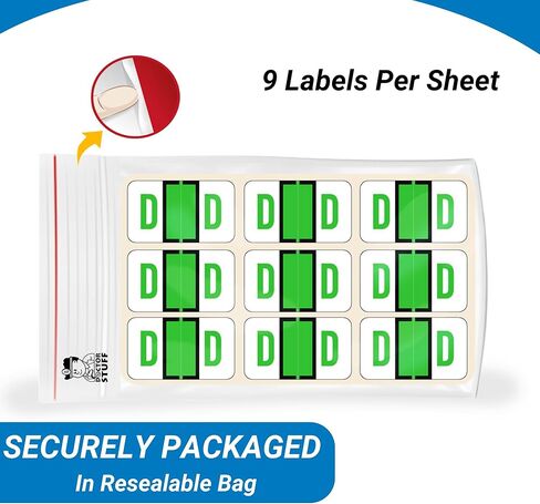 Alphabet Labels for File Folders, A to Z Plus Mc Refill Kit, Doctor Stuff, 2034 Labels, Jeter/TAB 5100 - JRAM Compatible Alpha Stickers Series, Medical Chart Color Code Labels in Saudi Arabia