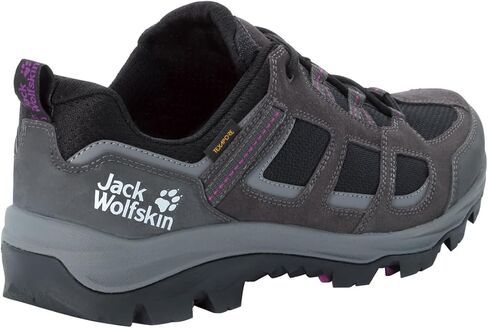 Jack Wolfskin Women's Vojo 3 Texapore Low Hiking Shoe Boot, Dark Steel/Purple, 8.5 in Saudi Arabia