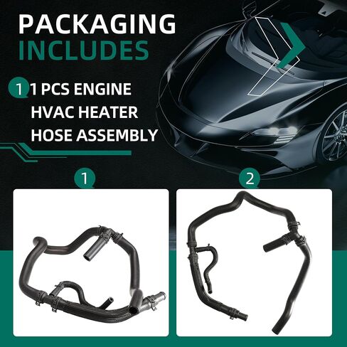 مجموعة خرطوم سخان HVAC مناسبة لفورد فيوجن 2.5L 2013-2020 KH-815 in Kuwait