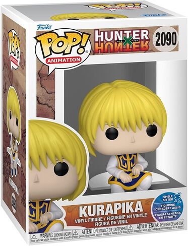 فانكو بوب! الرسوم المتحركة: Hunter X Hunter - Kurapika (جالسًا) - مجسم من الفينيل قابل للتجميع - فكرة هدية - بضائع رسمية - ألعاب للأطفال والكبار - محبي الرسوم المتحركة - مجسم نموذجي لهواة الجمع in Saudi Arabia