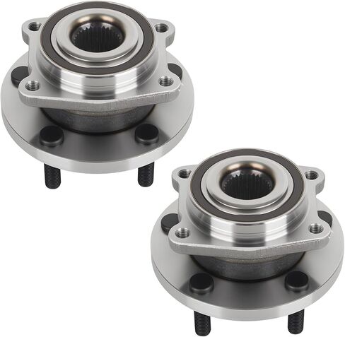 513263 Front Wheel Bearing & Hub Assembly for Chrysler 200 2011-2014, for Sebring 2007-2010, for Dodge Avenger 2008-2014, 5 Lug Hubs Assemblies 2009 2012 2013 (2 Pack) in Saudi Arabia