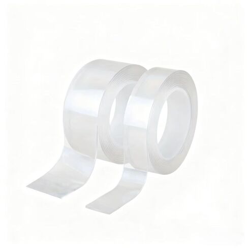 2pcs of Super Strong Double-Sided Tape - Reusable, High Strength, Residue-Free, Waterproof, Suitable for Home, Office, and Car - Perfect for Crafts, Painting, and Wallpaper. in Saudi Arabia