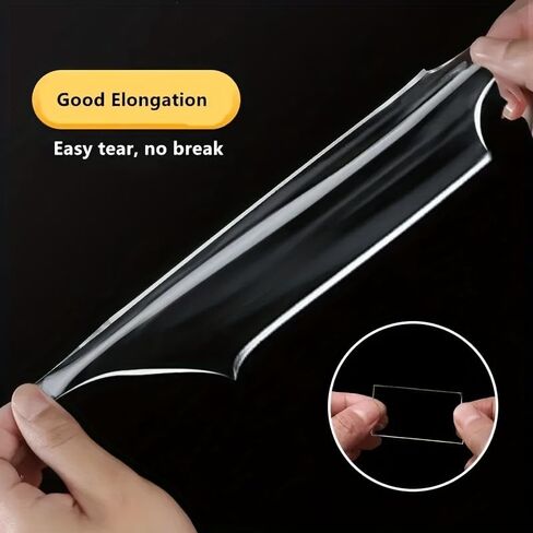 2pcs of Super Strong Double-Sided Tape - Reusable, High Strength, Residue-Free, Waterproof, Suitable for Home, Office, and Car - Perfect for Crafts, Painting, and Wallpaper. in Saudi Arabia