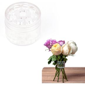 حامل جذع ايكيبانا حلزوني، حامل فرع حلزوني لعمل باقات مذهلة، حامل جذع الزهور لصنع باقات حلزونية، حامل ترتيب الزهور (شفاف) in Kuwait