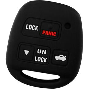 KeyGuardz Keyless Entry Remote Car Smart Key Fob Outer Shell Cover Soft Rubber Case for HYQ1512V HYQ12BBT