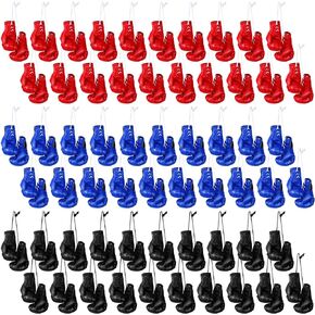 Batiyeer 60 قطعة قفازات ملاكمة صغيرة قفازات ملاكمة مصغرة ملحقات الملاكمة هدايا ملاكمة عطلة عيد الميلاد زخرفة معلقة ديكور تذكارية عرض حفلة للسيارة in Kuwait