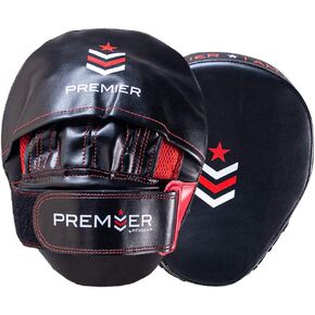 Revgear Premier Boxing MMA Punching Mitts | Ideal to Start Building Your Martial Arts Skills for Men and Women | Anatomically Curved | Disperses Impact and Increases Protection