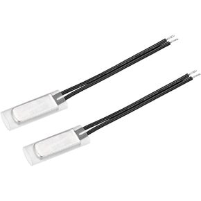 uxcell KSD9700 Thermostat, 70℃ Normally Close Temperature Switch Thermal Switch, N.C 10A Metal Temperature Controller 2pcs