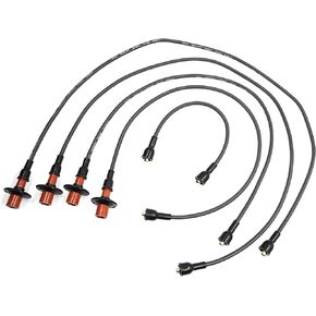 ACROPIX Car Spark Plug Wires Fit for Volkswagen Beetle - Pack of 5 Black