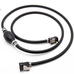 5/16" Hose Line Marine Outboard Boat Motor RVs Fuel Assembly with Primer Bulb Steel Hose Clamps 6FT Rubber Fuel Line Assembly for Marine Outboard Boat Motor RVs