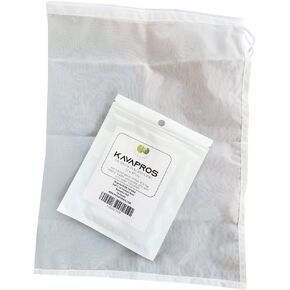 Royal Fiji Kava Strainer Bag for Straining Kava Drink Reusable Nylon