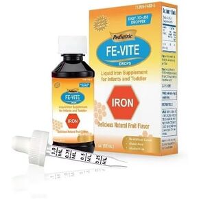 Pediatric FE-Vite Drops | Liquid Iron Supplement | 50ml