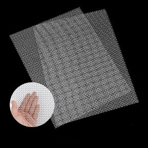 LABLPSAI 10 Mesh Wire Mesh 304 Stainless Steel Woven Wire Mesh, Stainless Mesh Screen, Air Vent Mesh 16X12 inches, for Cage, Filter Mesh, Never Rust, Hard and Heat Resisting, 2pcs