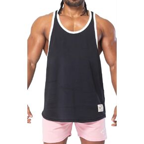 Project Titan Men's Bodybuilding Stringer Tank Top Workout Muscle Tank Sleeveless Gym Shirts