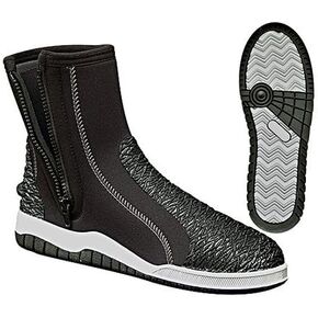 H2ODYSSEY Ultrasole 5mm Boot - Water Sports and Diving Shoes - with Extra High Ankle & Anti Slip Traction Sole