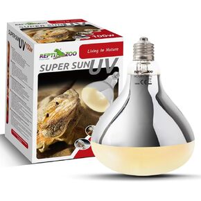repti حديقة الحيوان 100 واط مصباح الحرارة الزواحف uva uvb ضوء الزواحف ، كامل الطيف الذاتي الصابورة بخار الفرح لمبة ضوء الشمس للزواحف والبرمائيات استخدام e26