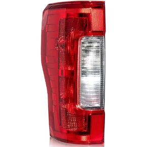 Tektend Tail Light Assembly Compatible with 2017 2018 2019 Ford F-250 F-350 Super Duty Tail Lights Rear Brake Lamps Replacement Taillights w/Bulbs and Wiring Harness, Driver Side
