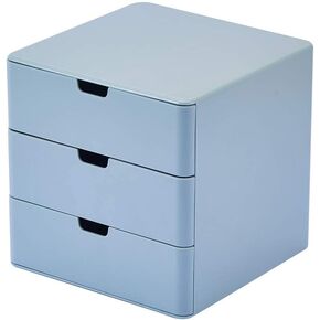 3-Drawer Vanity Organizer, Compact Storage Organization Drawers Small Size Pink
