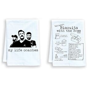 Funny Dish Towels, Set of 2 (Sweet Dreams Are Made Of Cheese & Gouda Vibes Only), Flour Sack Kitchen Towel, Sweet Housewarming Gift, Farmhouse Kitchen Decor, White or Gray (Gray)