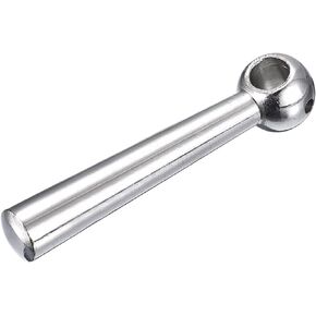 uxcell Milling Machine Ball Table Handle, 1Pcs 16mm/0.63" Inner Hole Diameter, 125mm/4.92" Length Ball Crank Table Handle Revolving Handle Replacement Parts for Industry Accessory