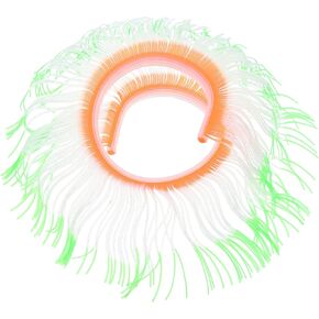 VOCOSTE Soft Silicone Glowing Aquarium Changeable Anemone, Fluorescence Aquatic Artificial Coral for Fish Tank Decoration, Green