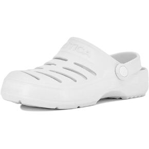Nautica Women's Clogs - Athletic Sports Sandal - Water Shoes Slip-On with Adjustable Back Strap - Beach Sports Shoe - River Edge