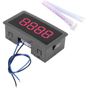 عداد رقمي من Oubit، شاشة LED حمراء مكونة من 4 أرقام 0-9999، عد أعلى/أسفل، سهل التركيب لمعدات التشغيل الآلي والاختبار in Kuwait