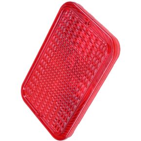 BLUESUNSOLAR 1PC Red Warning Light Lens LVU18747 Replacement for John Deere 1023E 1025R 1026R 1600 TURBO SERIES II 2025R 2032R 2038R 3025E 3032E 3035D 3038E 4044M 4710 5090E 5100E 5125ML (1 PC)