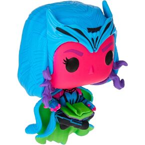 Funko Pop Marvel Scarlet Witch with Darkhold Book Black Light Special Edition Exclusive
