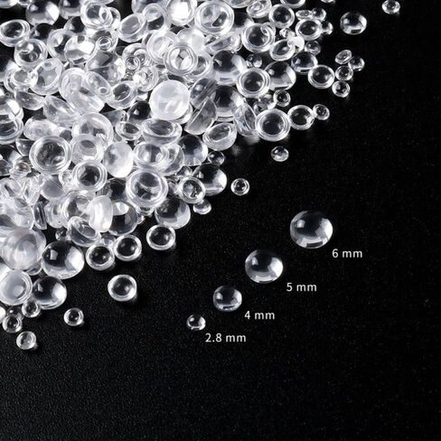 Clear Dewdrop Water Droplets Embellishments Scrapbooking Embellishments for DIY Crafts Card Making Decor, Nail Enhancement Handicraft in Saudi Arabia