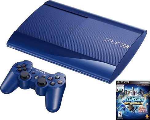 PS3 Azurite 250GB System with PlayStation All-Stars Battle Royale Bundle (Renewed) in Saudi Arabia