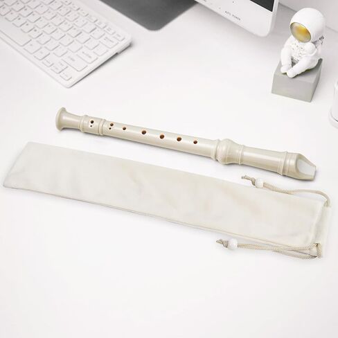 أداة تسجيل QIELIZI للأطفال المبتدئين والبالغين، فلوت موسيقى مسجل سوبرانو ذو 8 فتحات مع قضيب تنظيف وحقيبة للترفيه المنزلي لطلاب المدرسة (2-وردي) in Kuwait