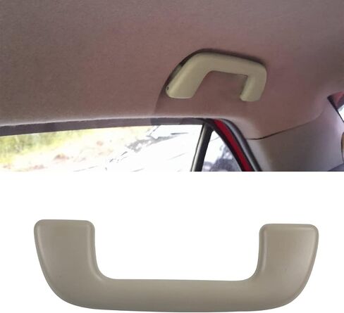 مقبض حمل داخلي RLB-HILON متوافق مع طراز تويوتا لسيارة Corolla 4Runner Highlander RAV4 والمزيد، مقبض مساعد للقبضة، مع نوع خطاف، لون بيج رمادي in Saudi Arabia