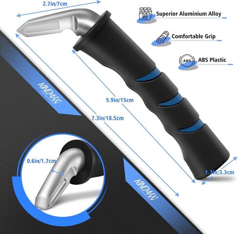 NINEMAX Car Door Assist Handle or Elderly - Car Transfer Handle for Handicap Car Door Handle - Portable Vehicle Support Car Grab Handle,Handy Bar for Seniors in Kuwait
