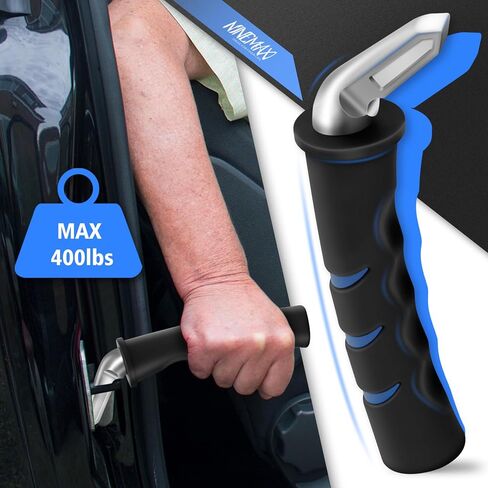 NINEMAX Car Door Assist Handle or Elderly - Car Transfer Handle for Handicap Car Door Handle - Portable Vehicle Support Car Grab Handle,Handy Bar for Seniors in Kuwait
