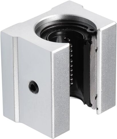 uxcell SBR12UU Linear Ball Bearing Slide Block Units, 12mm Bore Dia(Pack of 2) in Kuwait