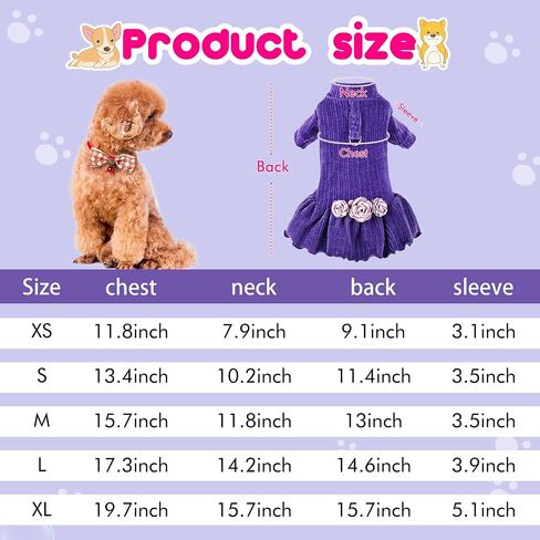 Dog Dress Cute Bowtie Dress Harness Leash Doggie Walk Apparel Skirts Clothes Pet Outfits for Small Dogs Girl Cat Wedding Birthday Holiday Christmas Party (Pink, M) in Saudi Arabia