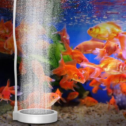2 Pack 4 Inch Air Stone Kit Aquarium Nano Bubble Diffuser Aerator in Kuwait