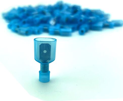 ANGSTROM Female Fully Insulated Nylon Quick Disconnect Spade Terminals 100pcs (22-16ga RED) in Saudi Arabia