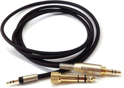 NewFantasia Replacement Audio Upgrade Cable Compatible with Sennheiser Momentum, Momentum 2.0, HD1 Over-Ear On-Ear Headphones 1.2meters/4feet in Kuwait