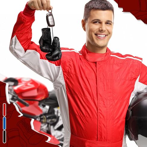 Batiyeer 60 قطعة قفازات ملاكمة صغيرة قفازات ملاكمة مصغرة ملحقات الملاكمة هدايا ملاكمة عطلة عيد الميلاد زخرفة معلقة ديكور تذكارية عرض حفلة للسيارة in Kuwait