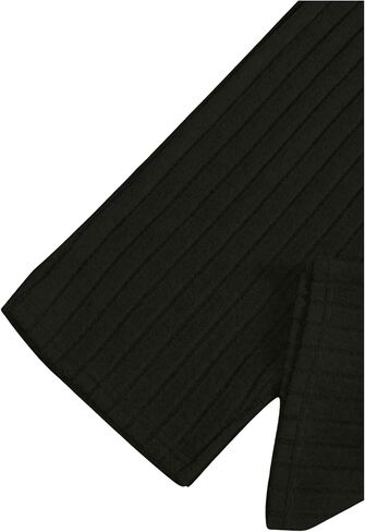 SHENHE Girl's Ribbed 2 Piece Outfits Plain Hoodie Sweatshirt and Pants Sweat Set Tracksuit in Saudi Arabia