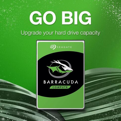 Seagate BarraCuda 2TB Internal Hard Drive HDD – 3.5 Inch SATA 6 Gb/s 7200 RPM 64MB Cache for Computer Desktop PC Laptop (ST2000DM006) in Saudi Arabia