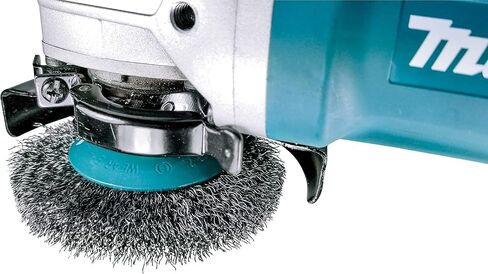 Makita 1 Piece - 4.5" Crimped Wire Wheel Brush for 5-9" Grinders - Light-Duty Conditioning for Metal - 4-1/2" x 5/8-Inch | 11 UNC in Saudi Arabia